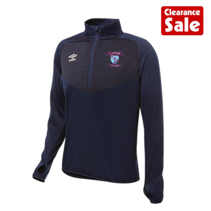 Casimir Umbro Half Zip Mid-Layer Long Sleeve Top - New Style Now Available