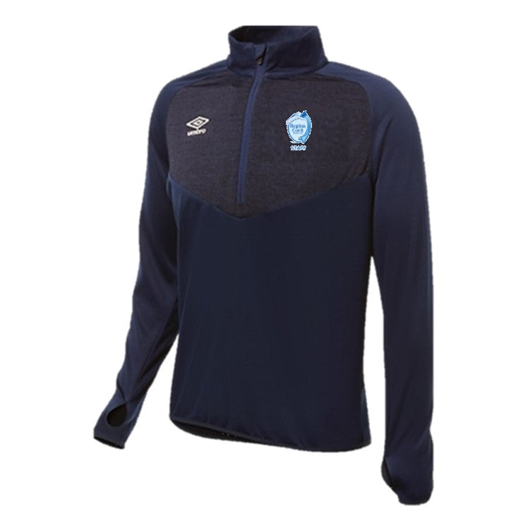 Regina Coeli Catholic College Staff Unisex Umbro 1/2 Zip Mid-Layer Long Sleeve Top