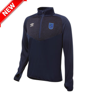 All Saints Catholic College Umbro 1/2 Zip Mid-Layer Long Sleeve Top