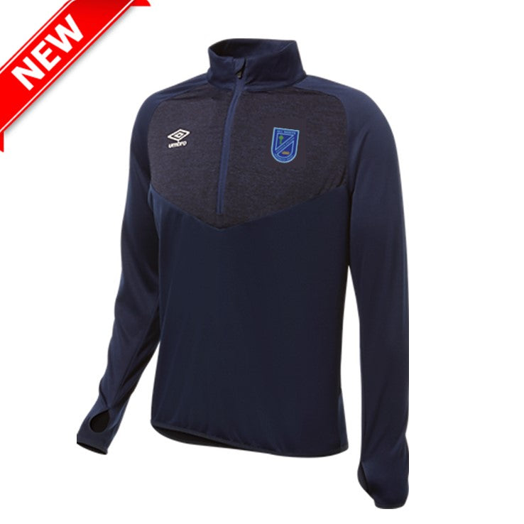 All Saints Catholic College Umbro 1/2 Zip Mid-Layer Long Sleeve Top